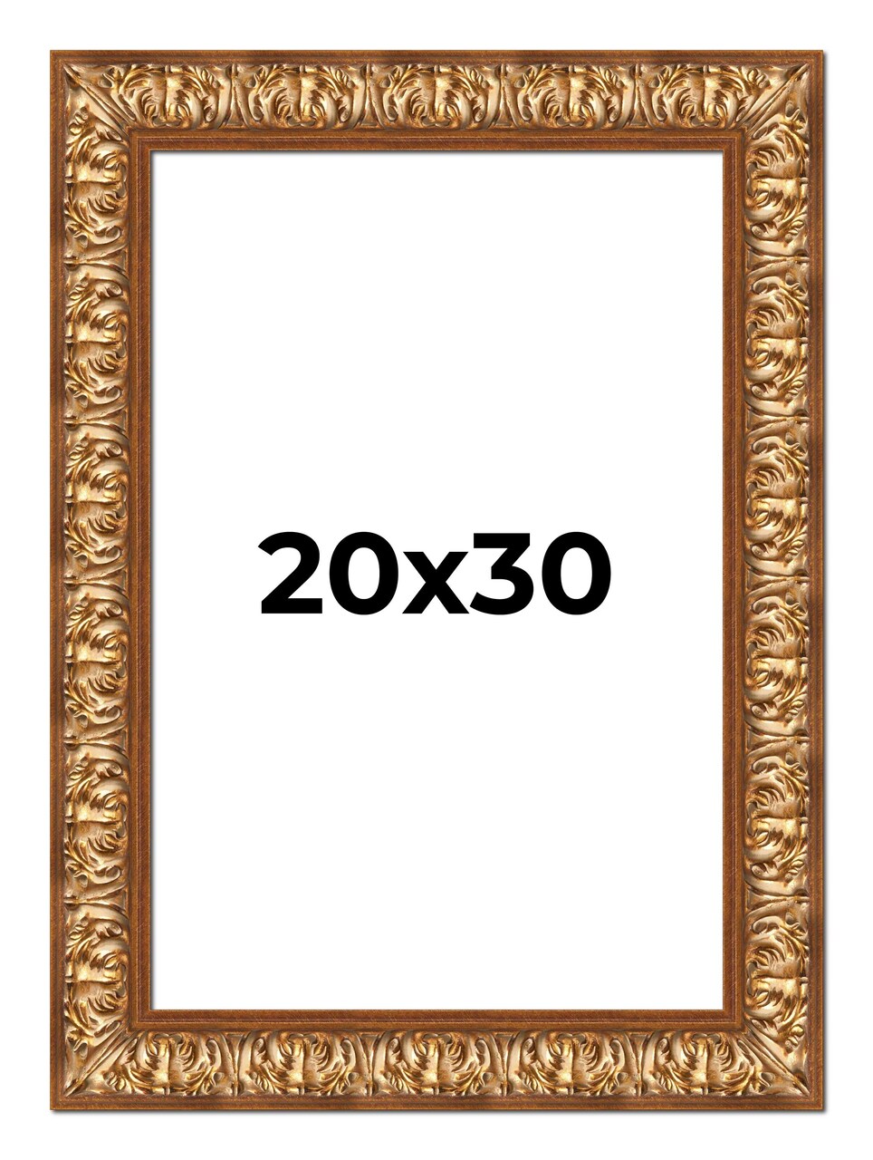 20x30 Modern Shadow Box 1" Depth Picture Frame with UV-Resistant Acrylic & Acid Free Backing, Available in 4 Finishes - Black, Brown, Gold, White